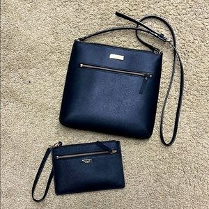 New Kate Spade crossbody and wristlet